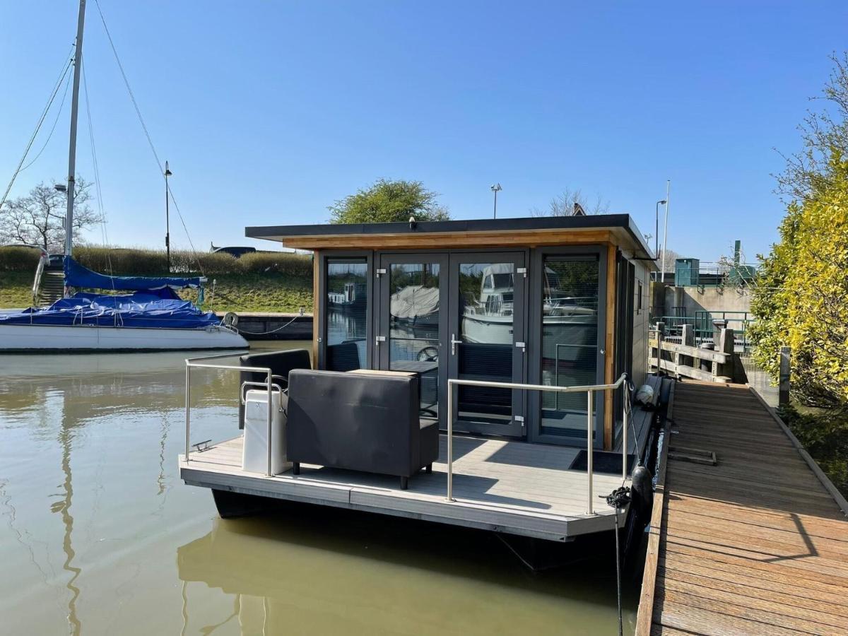 Hotel Waterfront Houseboat Near The Centre Monnickendam Exterior foto