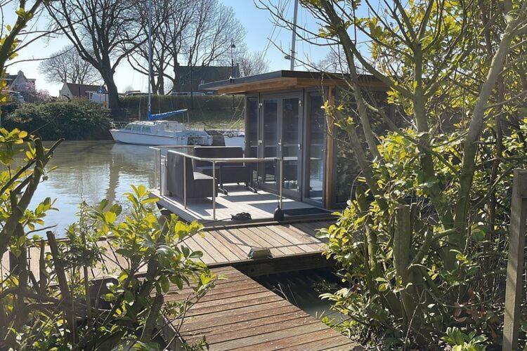 Hotel Waterfront Houseboat Near The Centre Monnickendam Exterior foto